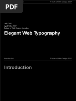 Elegant Web Typography