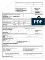 University Exam Form