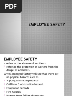 Employee Safety & Health