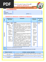 Iii E12 S4 Sesion D3 Com Escribo Sobre Las Actividades Que He Aprendido