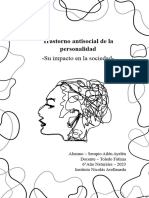 Trastorno Antisocial de La Personalidad - Serapio Ayelén 6to NAT