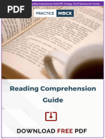 Reading Comprehension Guide With Expected Questions - Compressed