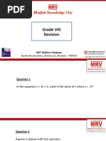 MRV - STD 8 (2021-22) - Practice Paper 2 (Q)