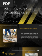 Pour Compact and Finish Concrete Construction