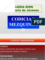 Codicia y Mezquindad