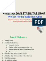 Kinetika Dan Stabilitas Obat