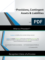 IAS 37 - Provisions Contingent Assets and Liabilities