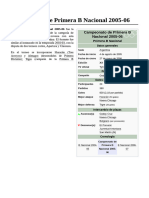 Campeonato de Primera B Nacional 2005-06