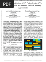 Functional Verification of SPI Protocol Using UVM Based On AMBA Architecture For Flash Memory Applications