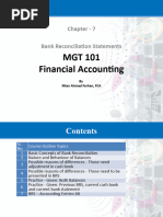 Mgt101-7 - Bank Reconciliation Statement