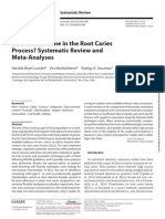 How To Intervene in The Root Caries Process - Systematic Review and Meta-Analyses (CariesRes 2019)