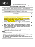 Syllabus BCS302 COMPUTER ORGANIZATION AND ARCHITECTURE