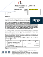 Work Order - Service Order For IOCL Barauni