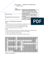 Answer Key in All Activity of Quarter 2, Module 3 Periodic Motion