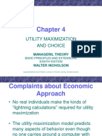 ch04 UTILITY MAXIMIZATION