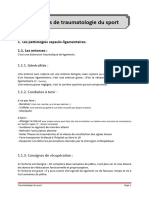 Elements de Traumatologie Du Sport