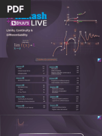 Limit, Continuity and Differentiability