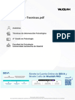 Preguntas de Tecnicas