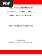 Strategic Assessment of Residential and Real Estate Construction Industry in Saudi Arabia