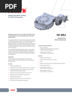 Rotork IW Dimensiones (Inglés)