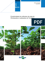 Produtividade de Cultivares de Soja em Plintossolos e Latossolos Do Tocantins