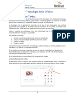 Procesador de Texto - Entorno Operativo