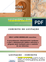 Licitações