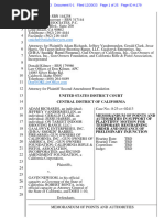 SAF Move For TRO in Cal. Gun Dealer Surveillance Case