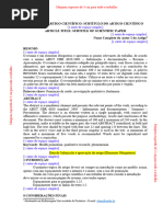 MODELO DE ARTIGO CIENTIFICO - ABNT NBR 6022 Word