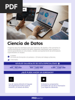 Infografía Programas - Ciencia de Datos