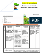 5to Grado Material Día 01 Com - Leemos para Descubrir La Importancia de Los Ecosistemas - Unidad 09 Semana 01