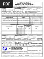 SSSForm Death Claim Part1 Part1 Front