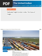 Dedicated Freight Corridor in India - India Freight Corridor