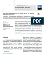 Developing Biogas Systems in Norrkoping, Sweden An Industrial Symbiosis Intervention