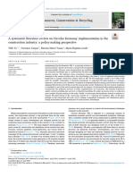 A Systematic Literature Review On Circular Economy Implementation in The Construction Industry - A Policy-Making Perspective