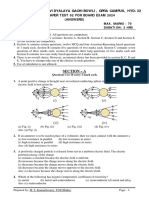 Physics Class Xii Sample Paper Test 02 For Board Exam 2024 Answers 1