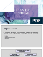 Processos de Fundição