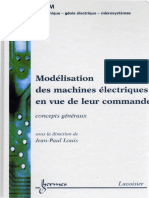 Modelisation Et Commande Des Machines