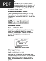 Structure of The Atom