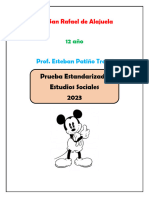 Resumen Estudios Sociales Prueba Estanrizada 2023