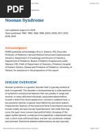 Noonan Syndrome - Symptoms, Causes, Treatment NORD