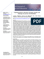 Exploring Inclusive Education Strategies, Benefits, and Challenges For Persons With Disabilities - 3-2!7!241