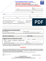 Motor Claim Form