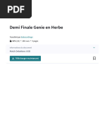 Demi Finale Genie en Herbe - PDF