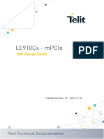 Telit LE910Cx-mPCIe Hardware Design Guide r15