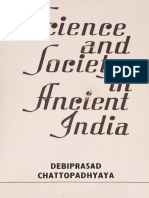 Science and Society in Ancient India Debiprasad Chattopadhyaya