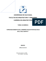 Factibilidad de La Implementación de Paneles Solares en La Isla Santay