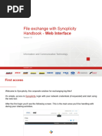 Syncplicity - Handbook - Web Interface - ENG