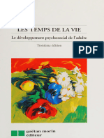 Les Temps de La Vie Le Développement Psychosocial de Ladulte