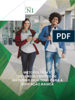 Apostila Metodologia e Desenvolvimento de Materiais Didáticos para A Educação Básica